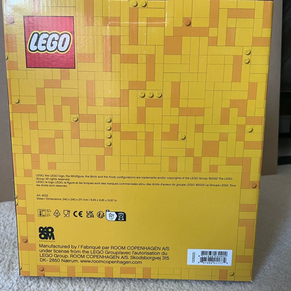 LEGO Large Skeleton Stackable Storage Head - Picture 4 of 5